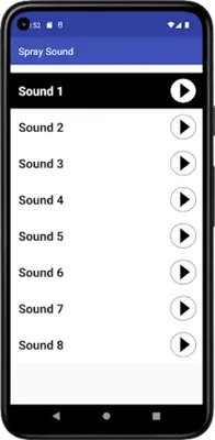 Spray Sound android App screenshot 1